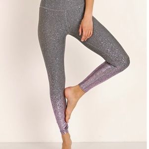 Beyond yoga mauve ombré leggings